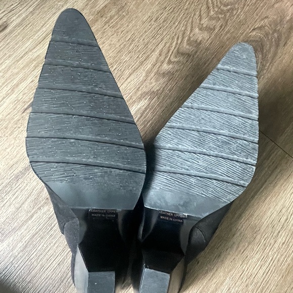 NEW RSVP Hank Black Suede Boots Women’s 8M - Picture 9 of 10